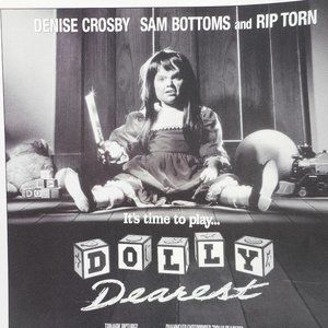 Dolly Dearest VTG 90s Horror Movie Art Poster Ed Gale Actor Doll RARE
